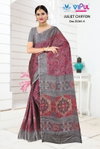 Juliet Chiffon 35265 A To D By Vipul Chiffon Saree Wholesale Clothing Distributors In India

